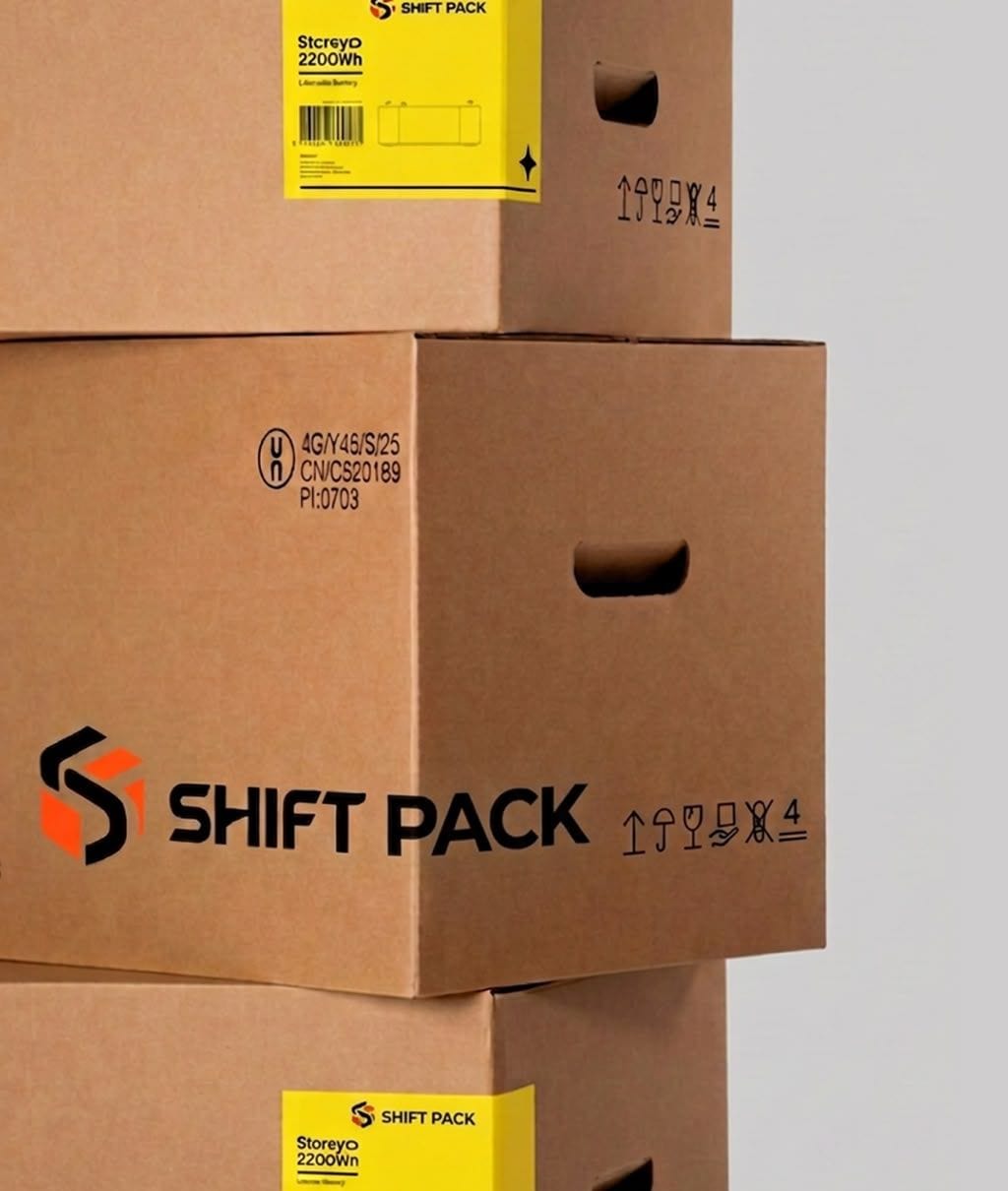 Carton kraft de protection Shift Pack